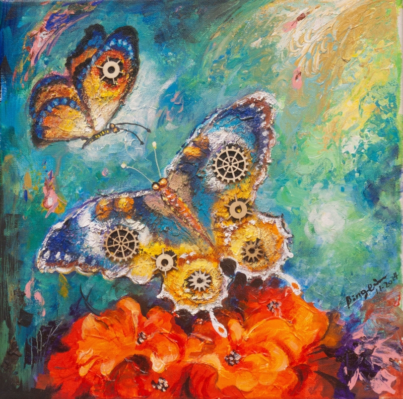 Special Butterflies by artist Ping Irvin